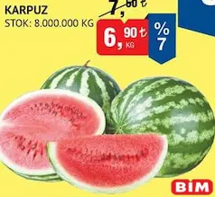 KARPUZ KG fiyat ve kampanya bilgisi